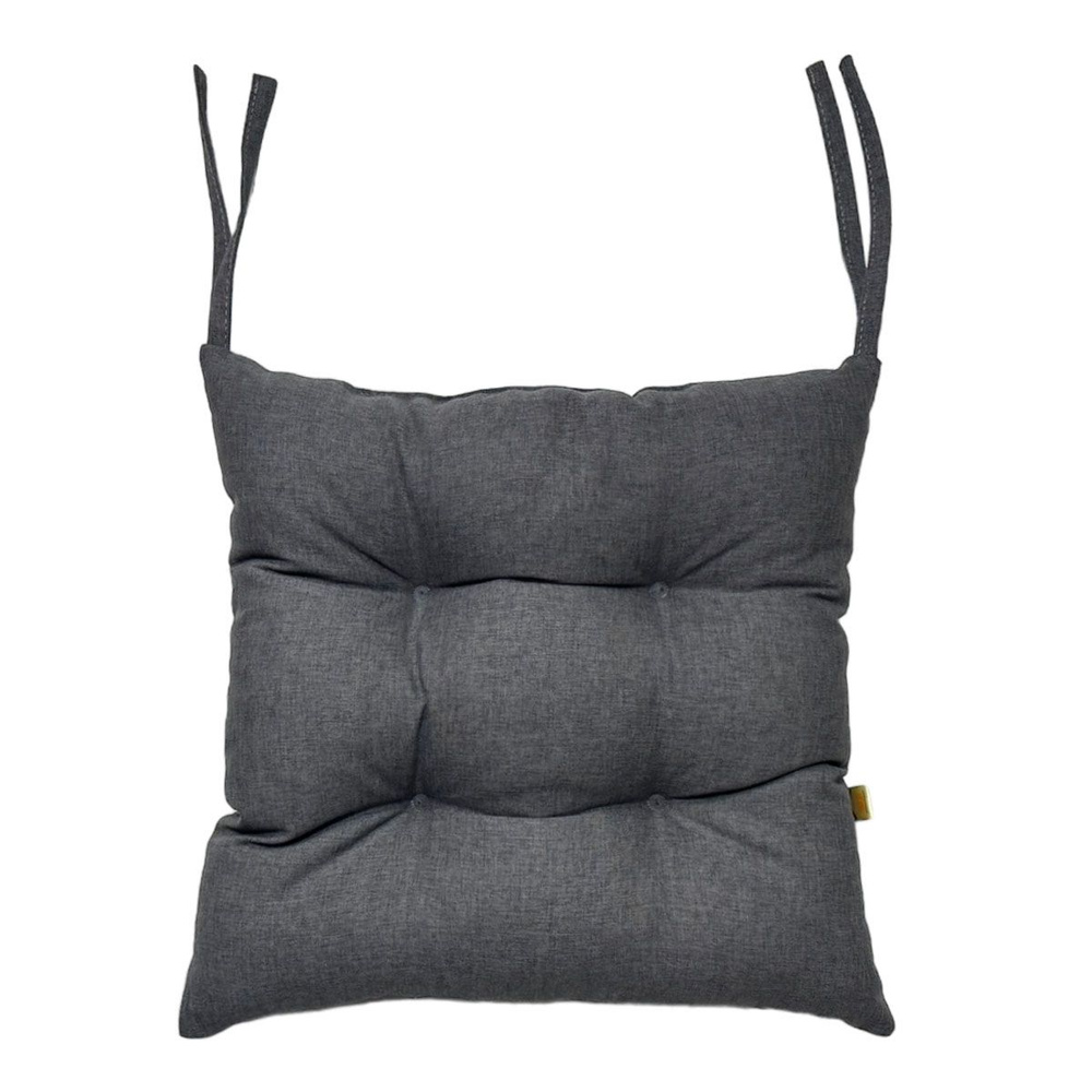 Подушка для сиденья МАТЕХ MELANGE LINE 42х42 см. Цвет серый, арт.32-960  #1