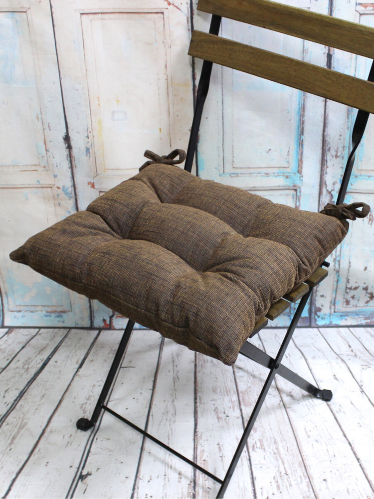 Подушка для сиденья МАТЕХ OXO 40х40 см. Цвет коричневый, арт. 52-890  #1