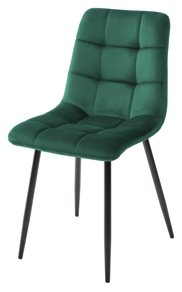 Комплект стульев M-City CHILLI 4 шт зеленый G062-18 велюр #1