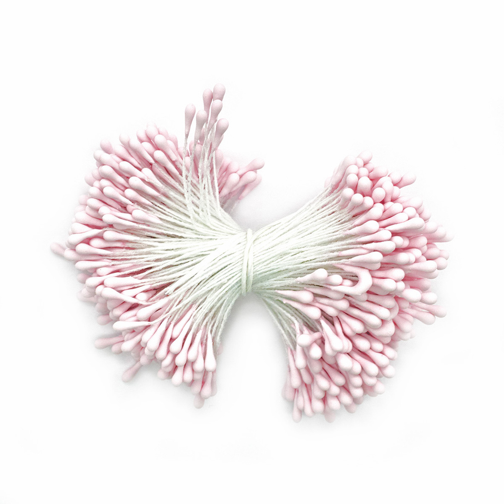 Тычинки для искусственных цветов, 6 см, розовый, Айрис #1