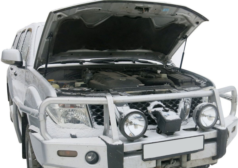 Газовые упоры капота АвтоУпор для Nissan Navara D40 2004-2015/Pathfinder R51 2004-2014, 2 шт., UNIPAT011 #1