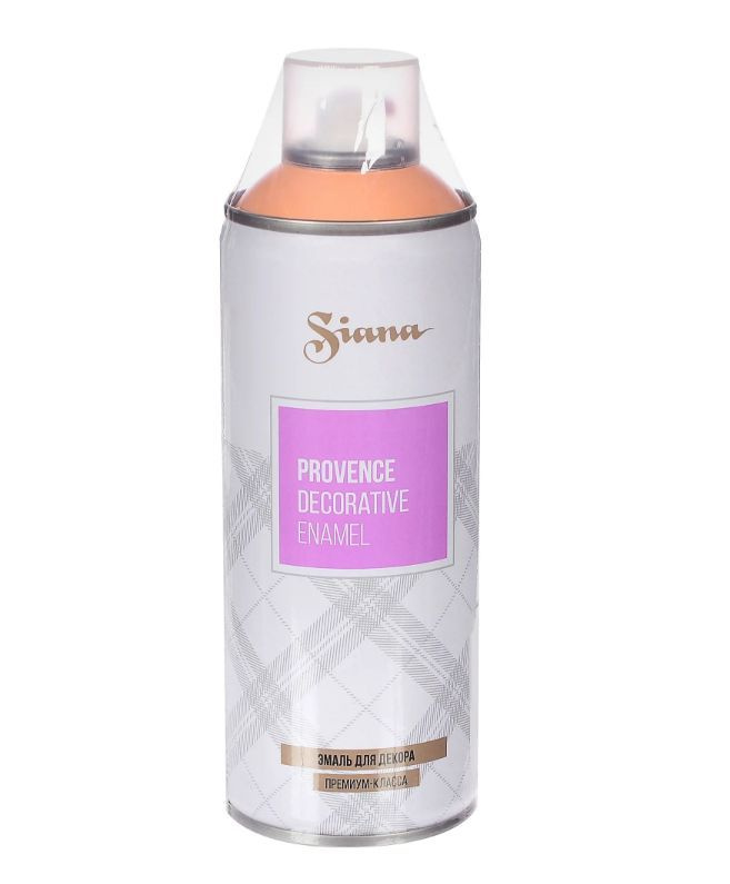 Эмаль аэрозольная Siana provence цвет персиковый 520Мл #1