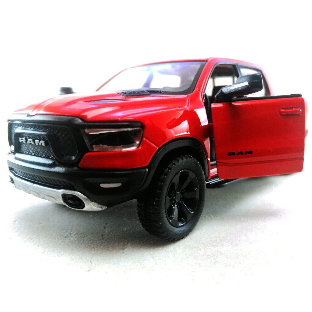 Машинка металлическая Додж Рам Dodge Ram 1500 2019 Kinsmart 1:46 5413DKT инерционная, цвет Красный  #1