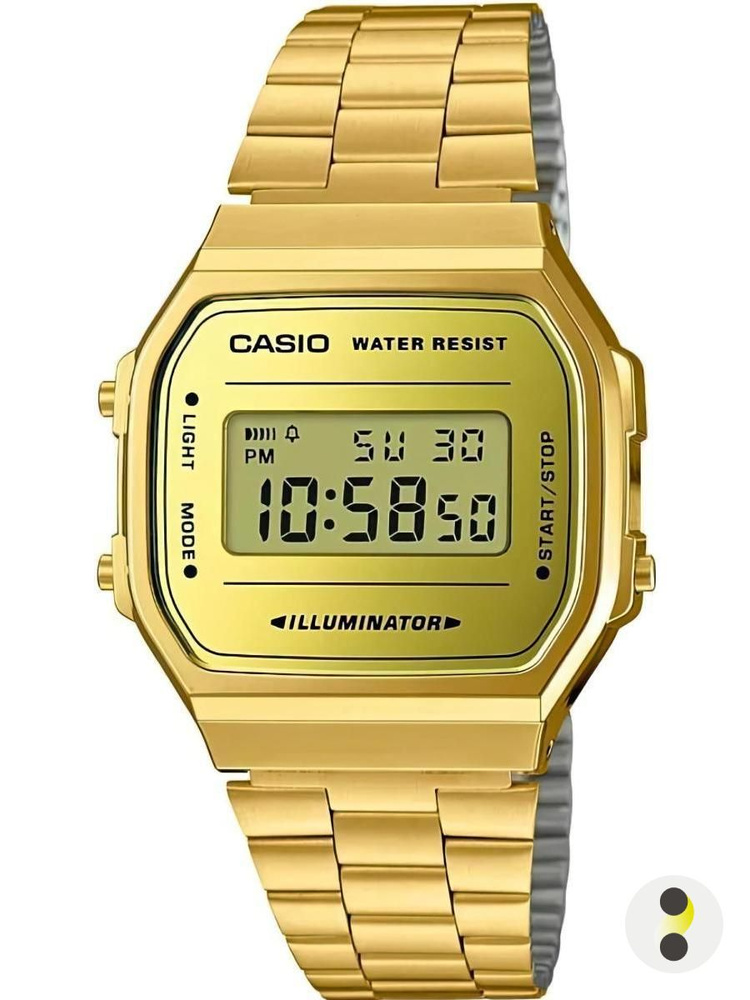 Мужские часы Casio Vintage A-168WEGM-9E #1