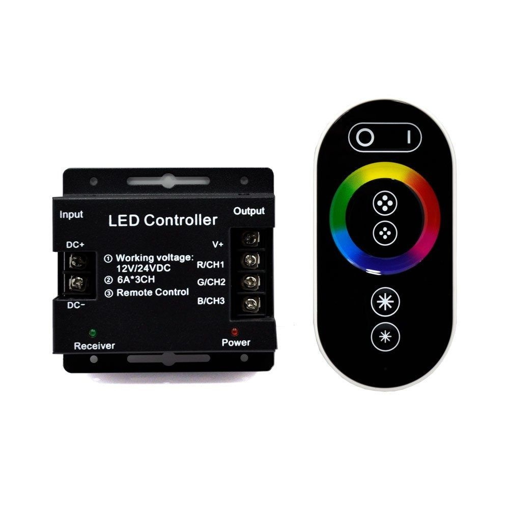 Контроллер для светодиодной ленты RGB черный #1