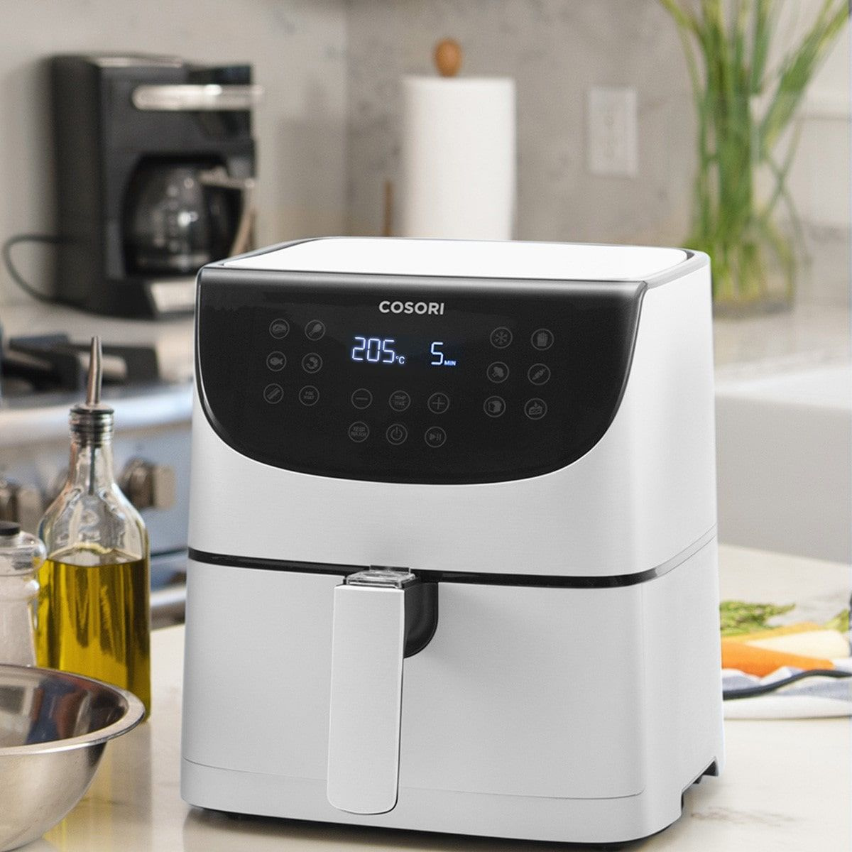 Аэрогриль Cosori Air Fryer CP158-AF 5,5л White