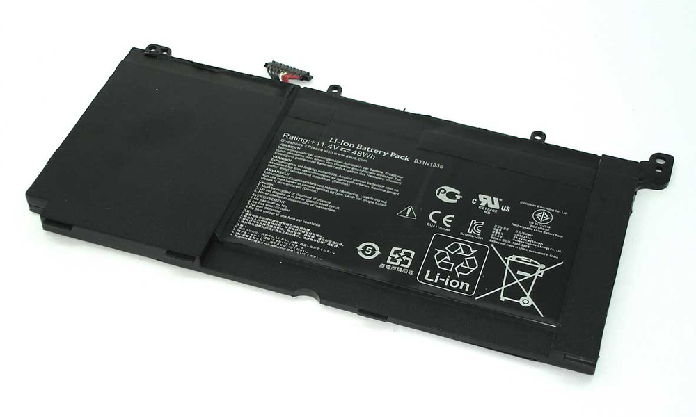 Аккумулятор для ноутбука ASUS 4080 мАч, (0B200-00450100M, B31N1336, 3ICP7/65/80, C31-S551)  #1