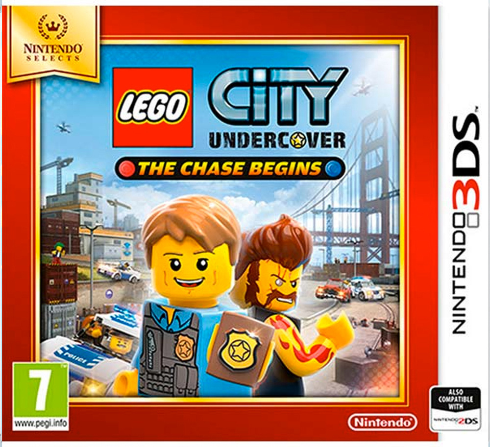 Игра LEGO City Undercover: The Chase Begins (Nintendo 3DS Языки:  Английский/Русский/Французский/Испанский/Немецкий/Итальянский/Нидерландский/Португаль...