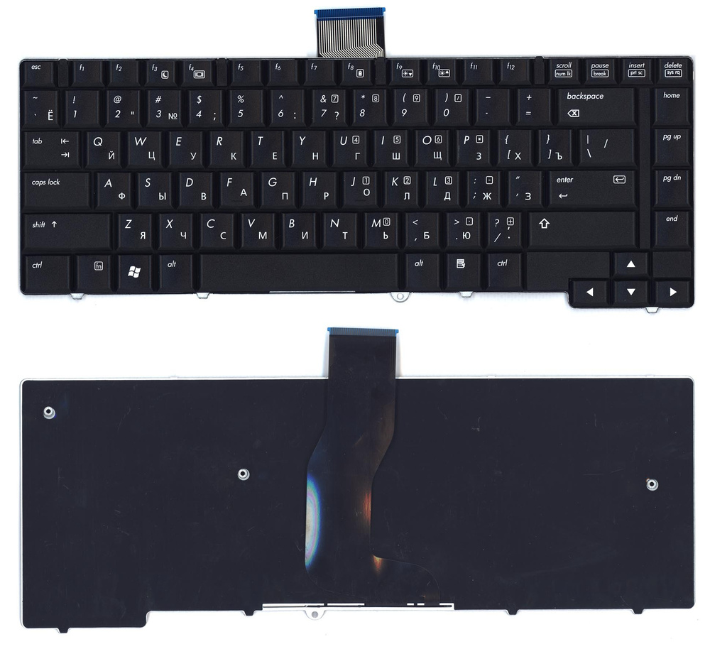 Клавиатура для ноутбука HP Elitebook 6930 6930p черная без Track Point #1