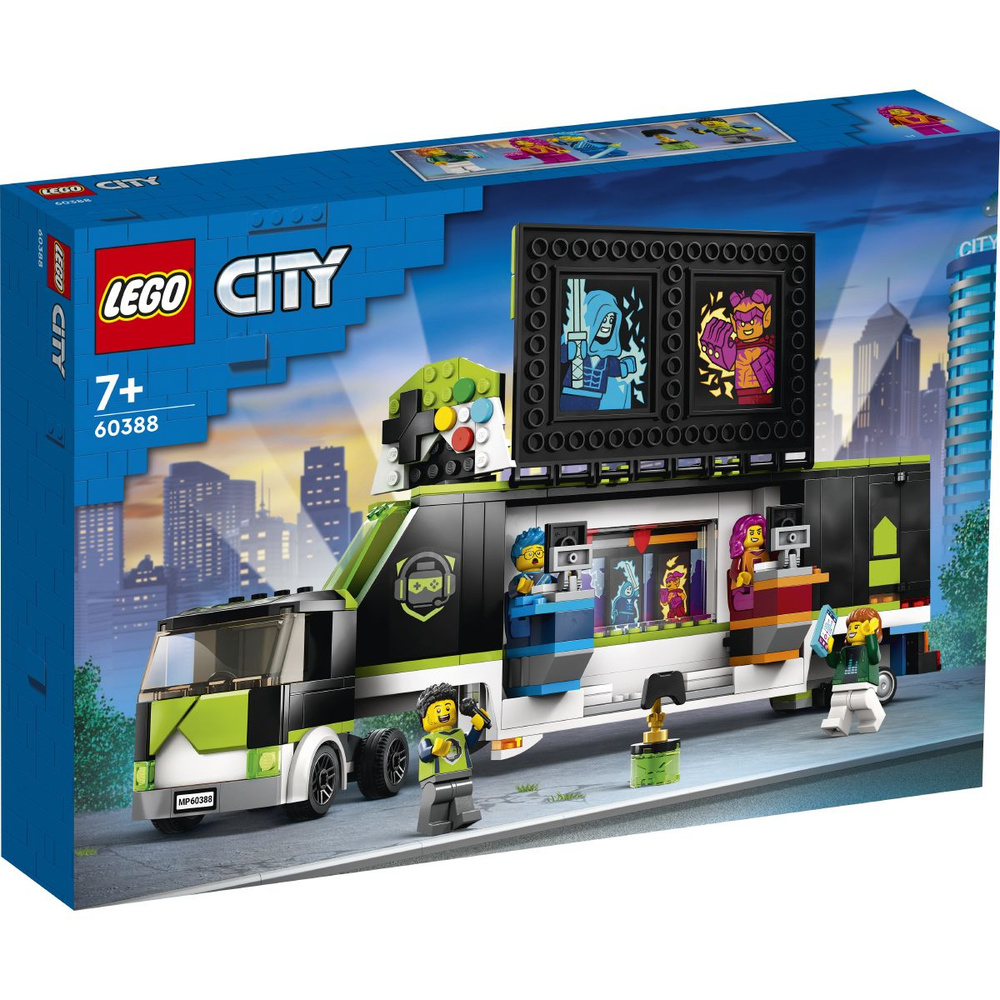 Конструктор LEGO City 60388 Игровой турнирный грузовик