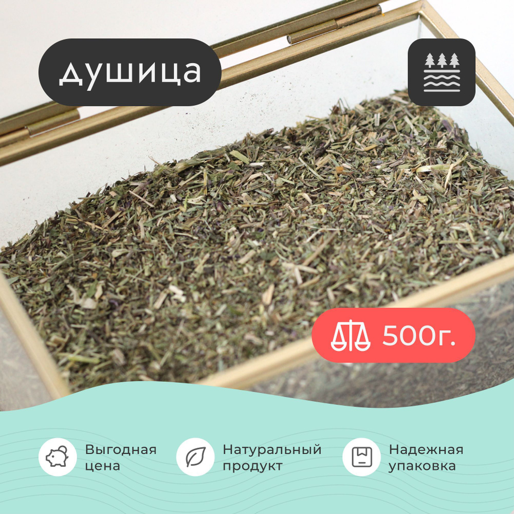 Душица трава сушеная орегано 500 грамм / Для чая, для консервации, для ...