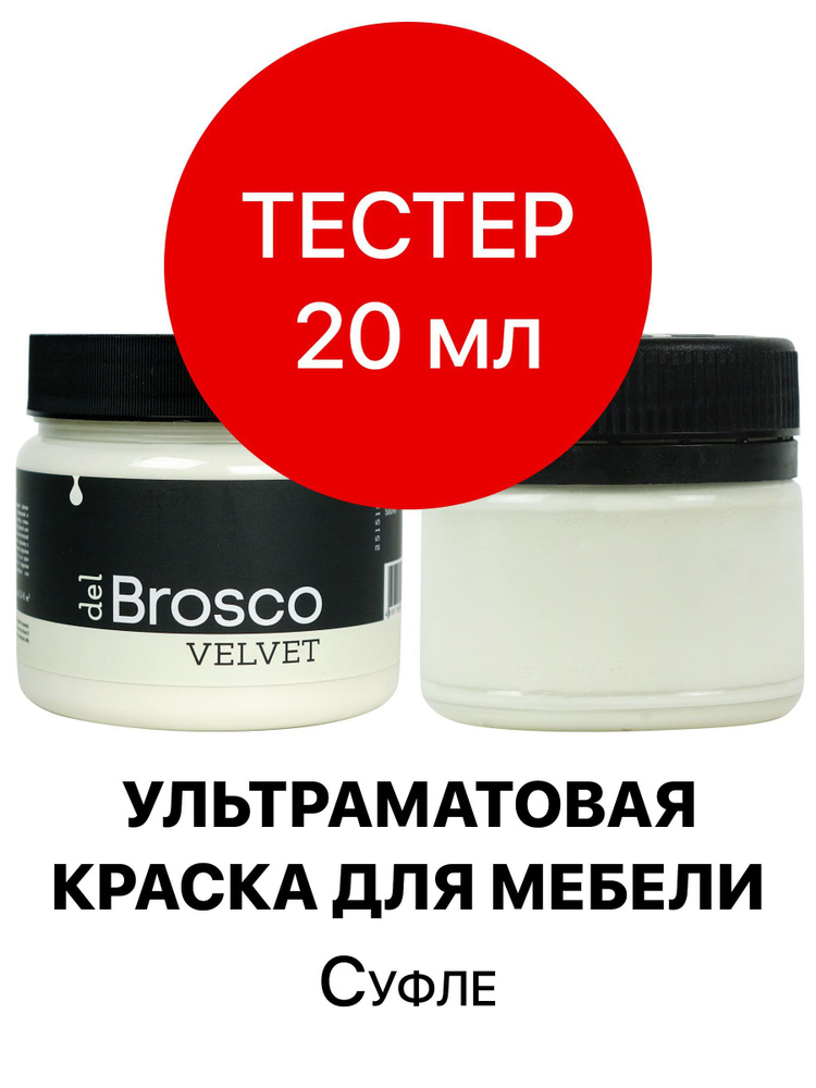 Краска для мебели и дверей, акриловая меловая матовая краска del Brosco для дерева, мебельная краска #1