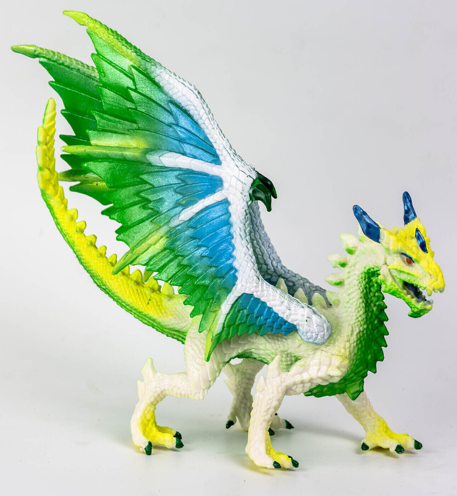 Фигурка животного Derri Animals Ледяной Дракон, для детей, игрушка коллекционная декоративная, 84117, #1
