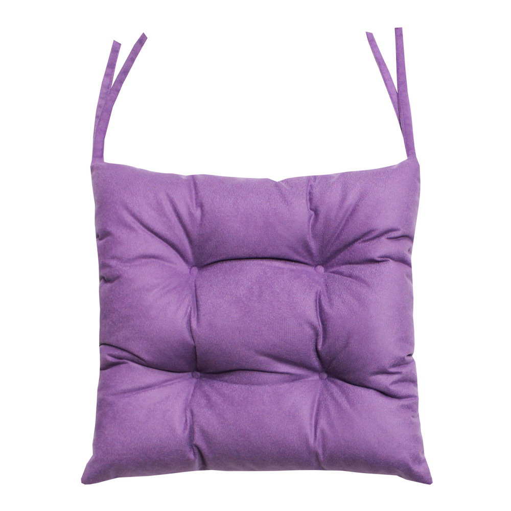 Подушка для сиденья МАТЕХ ARIA LINE 40х40 см. Цвет сиреневый, арт. 59-837  #1