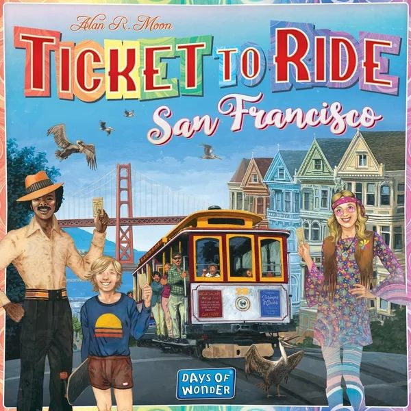 Ticket to Ride: San Francisco (на английском языке) #1