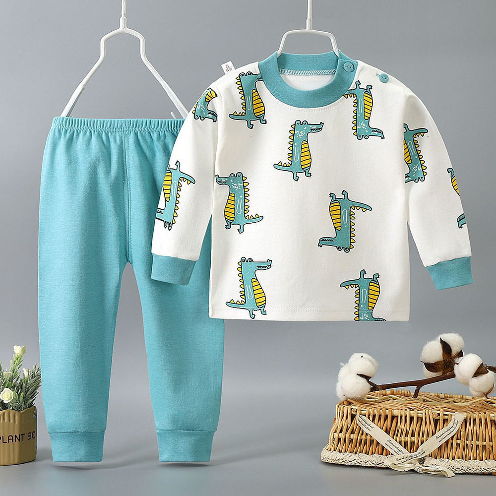 Пижама OKSI'KO С заботой о ваших зайках Для мальчиков и девочек  #1