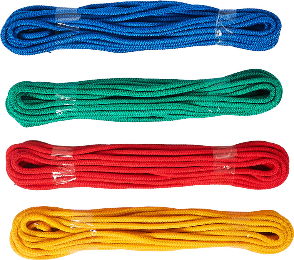 Веревка эластичная 6 мм цвет мультиколор, на отрез (2 шт.)  #1
