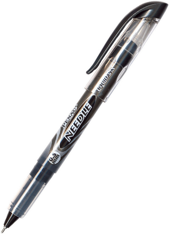 Penac Ручка Роллер, толщина линии: 0.3 мм, цвет: Черный, 1 шт. #1