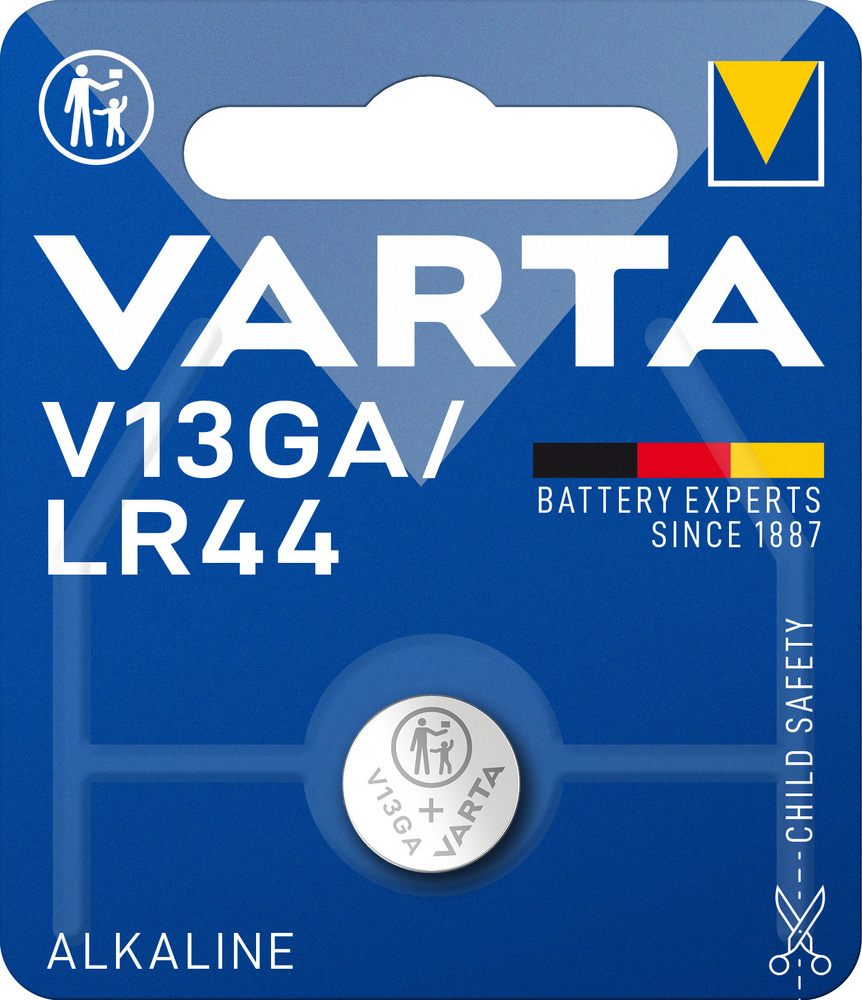 Батарейка Varta G13 / LR1154 / LR44 / 357A / A76 Alkaline 1.5V - 1 шт. #1