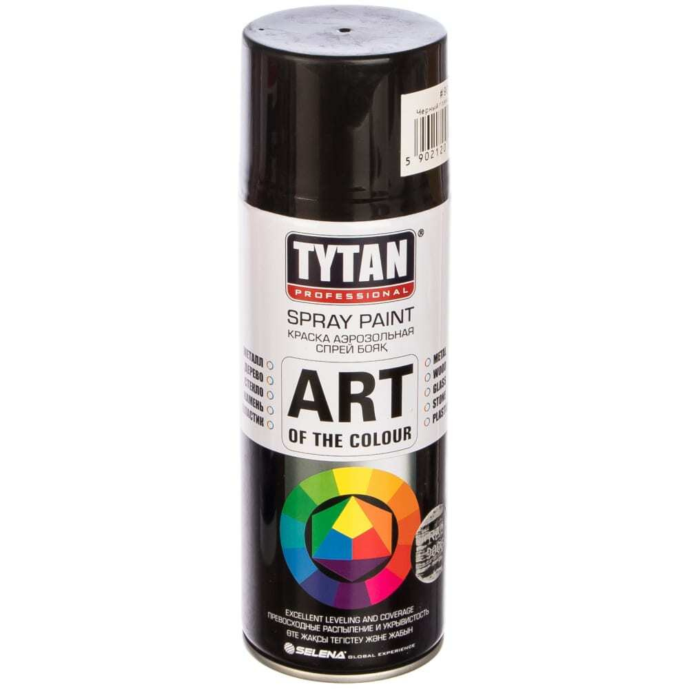 Краска аэрозольньная Tytan Professional Art Of The Color, RAL9006, металик, 400 мл  #1