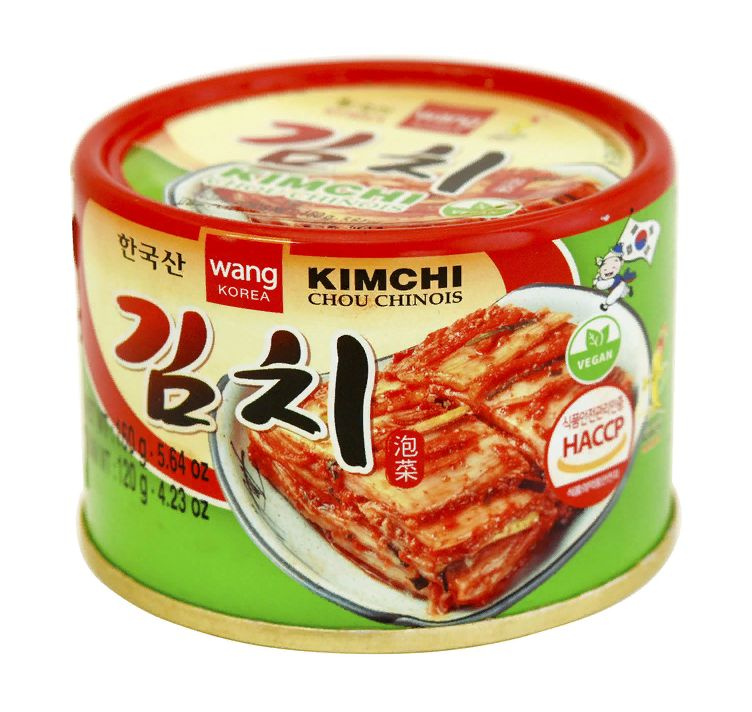 Кимчи, капуста острая консервированная "Kimchi" Wang, Республика Корея, 160 г  #1