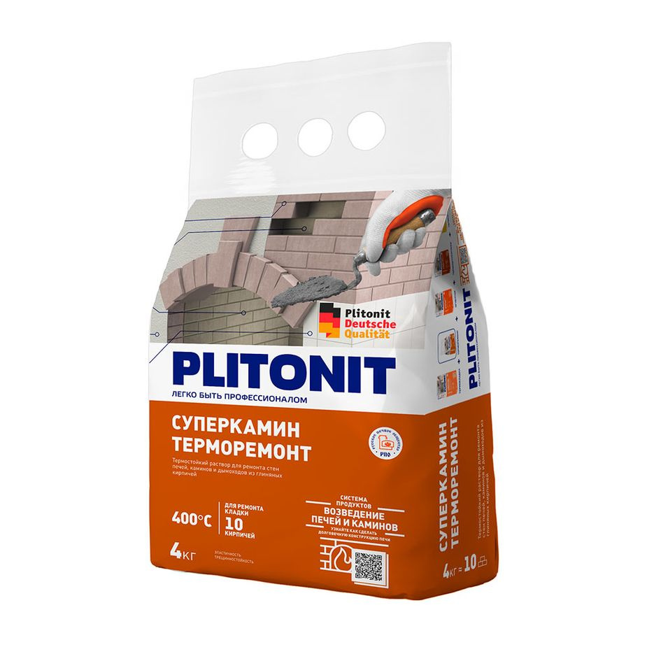 Plitonit СуперКамин ТермоРемонт 4 кг #1
