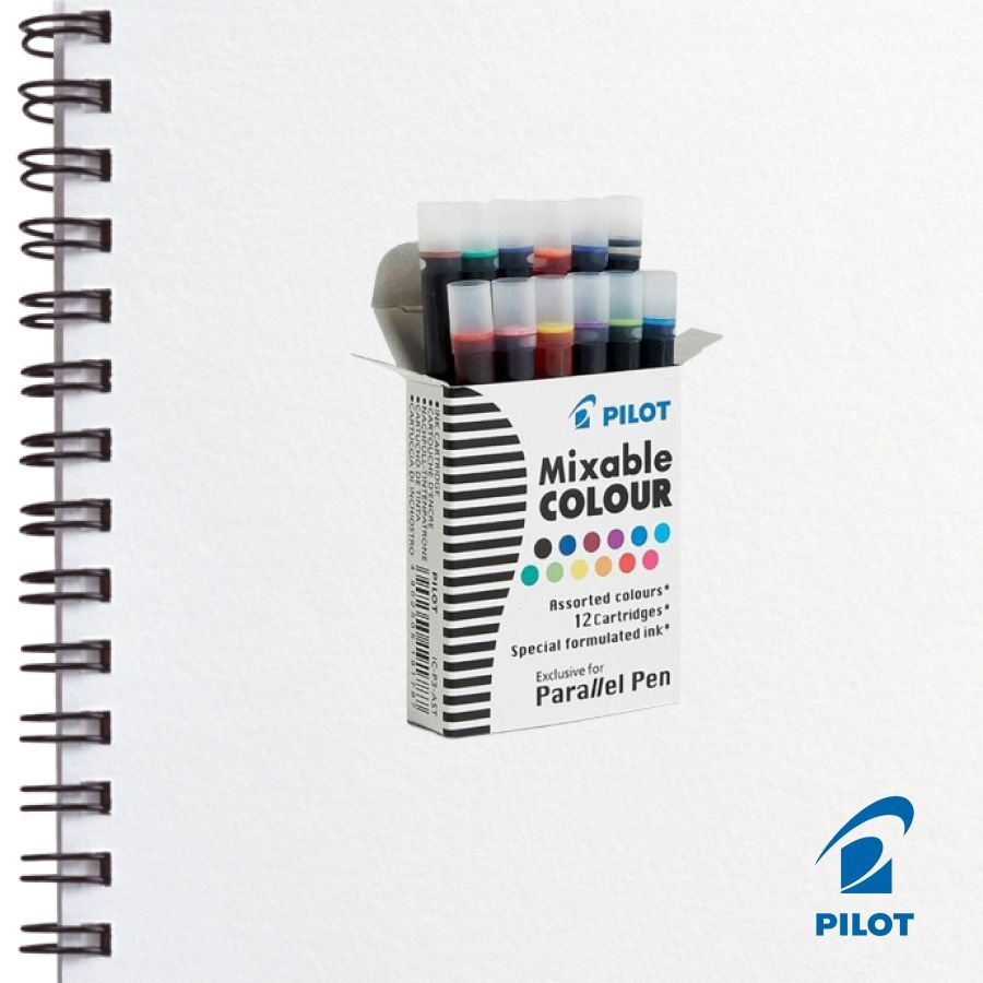 Набор картриджей PILOT для Parallel Pen /12 цветов  в наборе #1