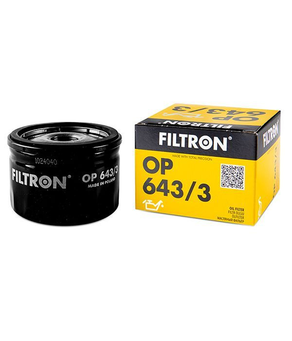 FILTRON Фильтр масляный арт. OP643/3 #1