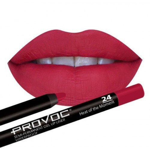 PROVOC, Гелевая подводка в карандаше для губ Lip Liner 24 Heat of the Moment  #1