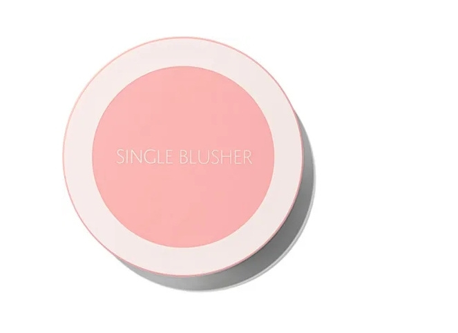 The Saem, blusher Румяна saemmul single blusher pk09 pastel rosy #1