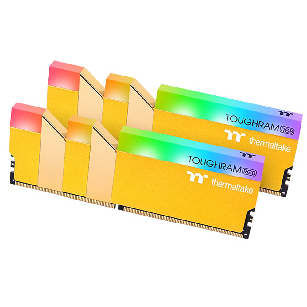 Thermaltake Оперативная память TOUGHRAM RGB Metallic Gold Gaming Memory_341020 озон 2x8 ГБ (RG26D408GX2-3600C18A) #1