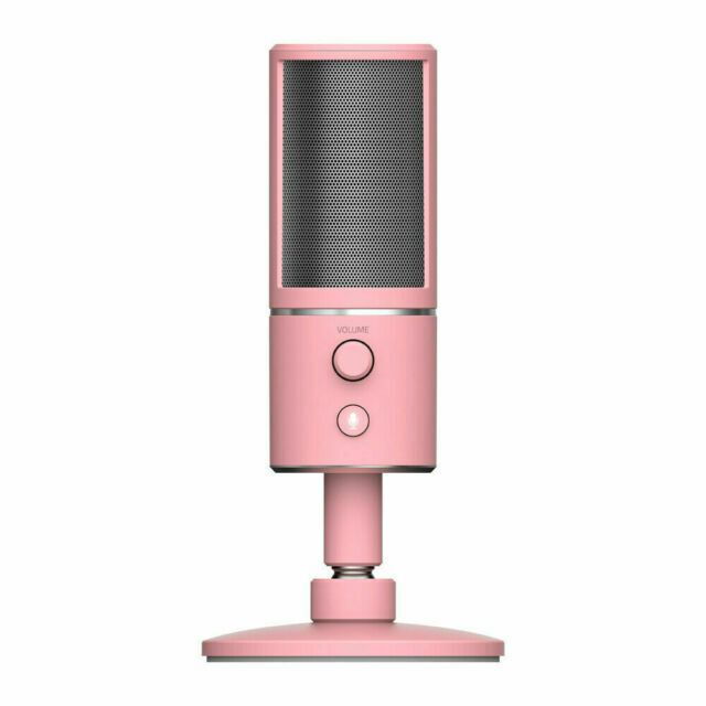 Razer Микрофон игровой (для стриминга) Seiren X Quartz, розовый #1