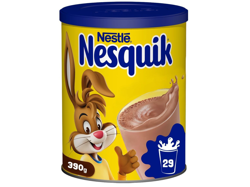 Какао Nesquik растворимое в металлической банке, 390г #1