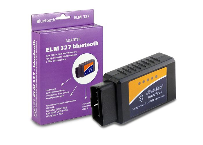 Адаптер для диагностики авто ELM Bluetooth 327 #1