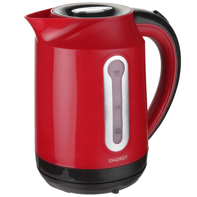 Чайник ENERGY E-210 (1,7 л, диск) красный #1
