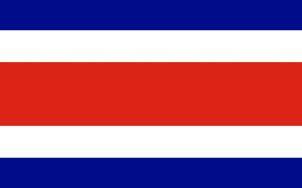 Флаг Коста-Рики 70х105 см #1