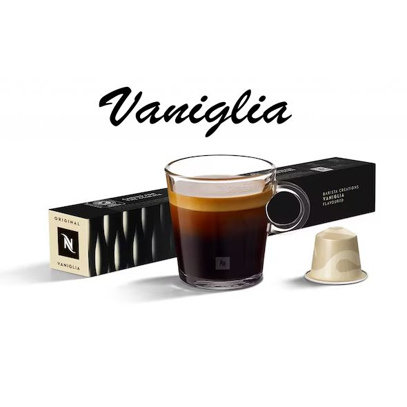 Кофе Nespresso VANIGLIA в капсулах, 10 шт., для кофемашин Original #1