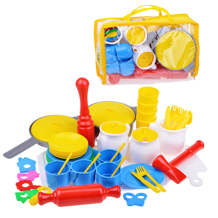 Набор детской посуды Столовый 52 предмета У526 СТРОМ #1
