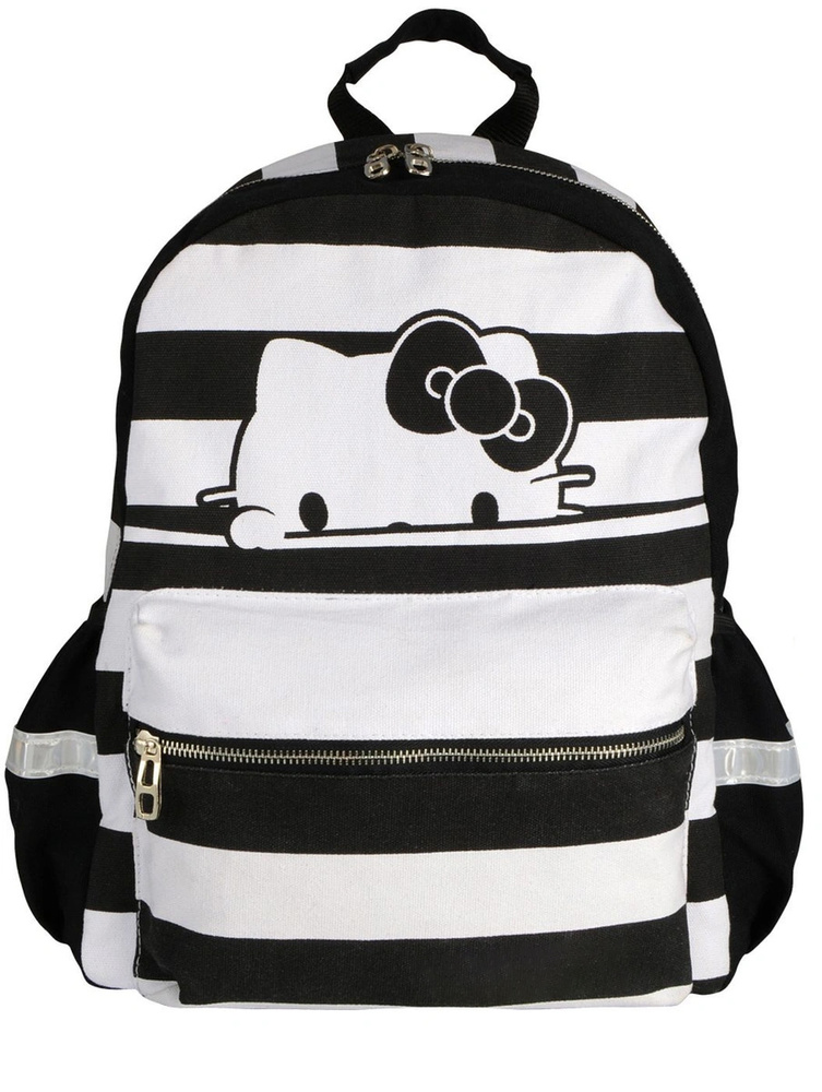 Рюкзак детский, Кошечка, Черный, белый, 40 х 30 х 14 см #1