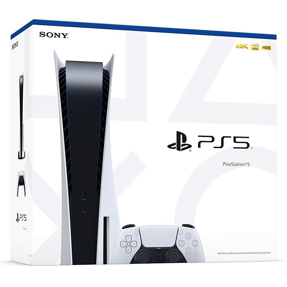 Игровая консоль PlayStation 5 (Южная Корея CFI-1218A), белый #1