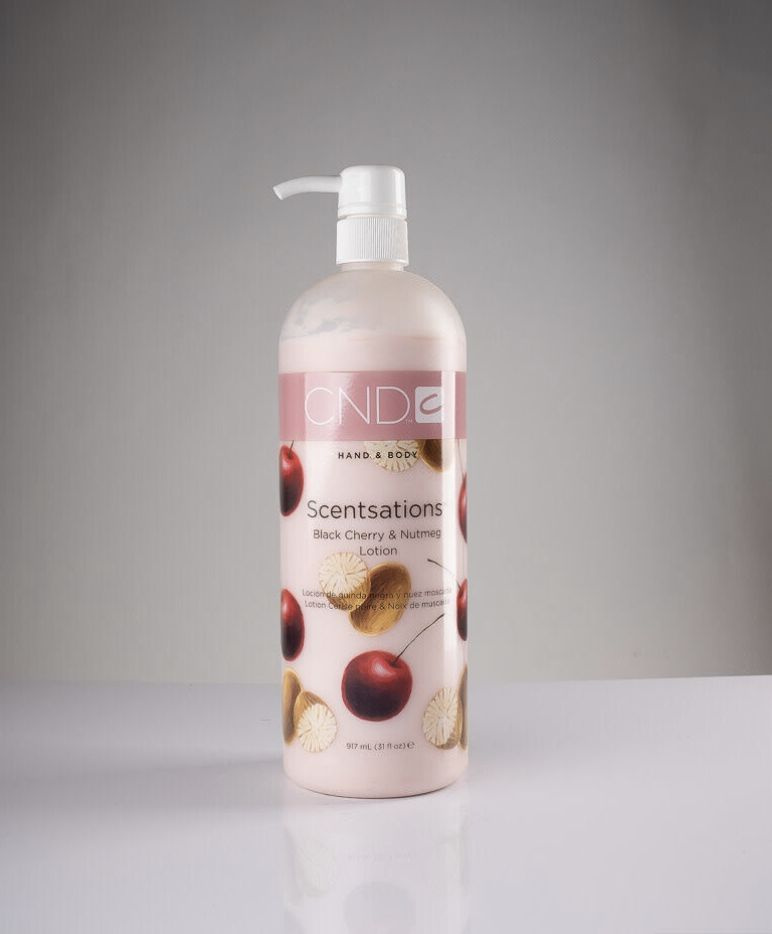 CND Hand & Body Lotion Black Cherry and Nutmeg Lotion Черешня и мускатный орех 917мл  #1