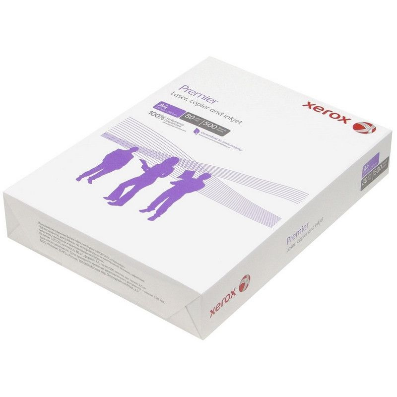 Бумага Xerox Premier (А4, марка А+, 80 г/кв.м, 500 л), Финляндия #1