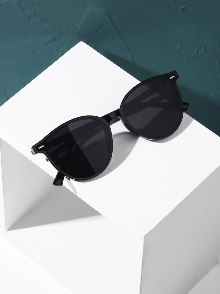 Солнцезащитные очки DORIZORI женские на любой тип лица TR-ZC116 Black модель 30 цвет 1  #1