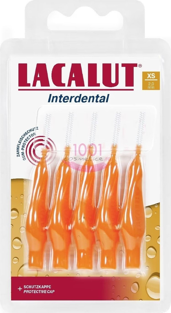 Межзубные ершики для брекетов Lacalut / Лакалют Interdental цилиндрические средней жесткости размер XS #1