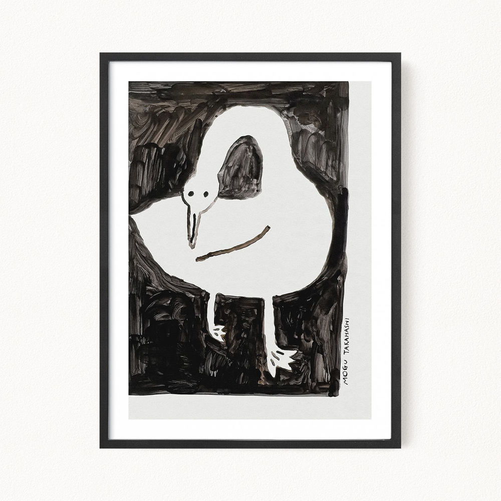 Постер для интерьера "Mogu Takahashi - Swan - Лебедь", 30х40 см #1