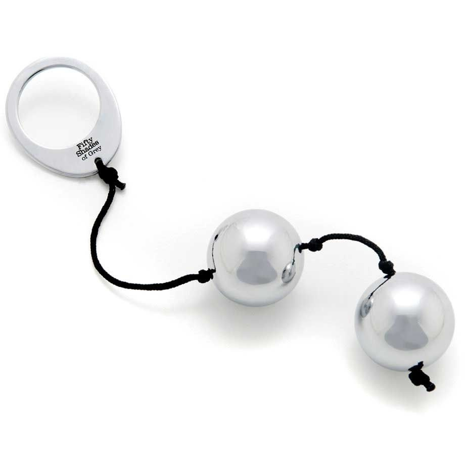 Тяжелые металлические вагинальные шарики Silver Metal Ben Wa Balls ...