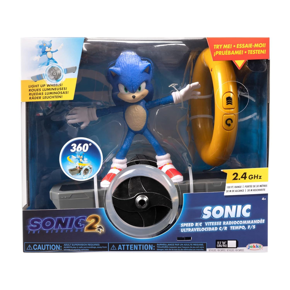 Соник игрушка на пульте Sonic The Hedgehog Jakks Pacific-Sonic 2 - купить с  доставкой по выгодным ценам в интернет-магазине OZON (1352498825)