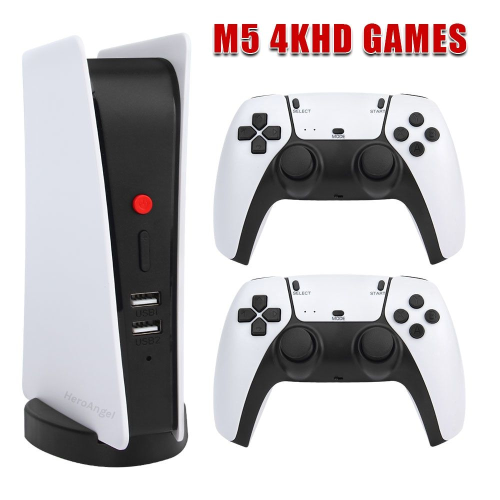 Игровая приставка беспроводная консоль Game Stick 4K HD, портативная. 2  джойстика.20000 ретро игр - купить с доставкой по выгодным ценам в  интернет-магазине OZON (945909868)