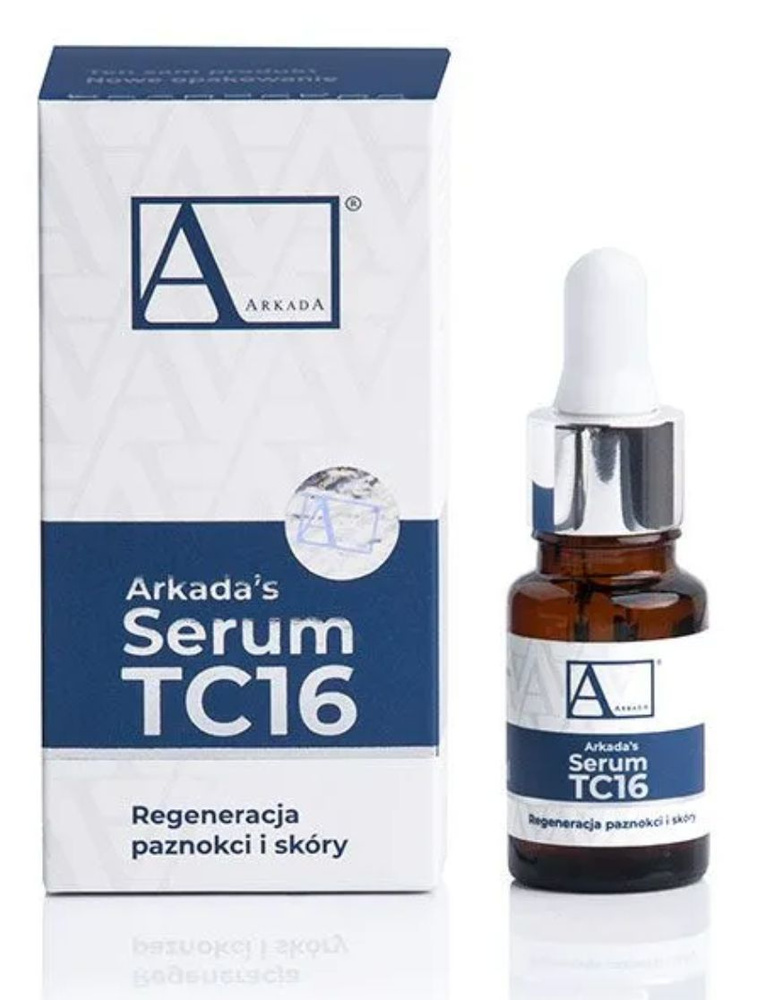 Arkada Serum TC16 Сыворотка заживляющая лечебная для восстановления и роста ногтей (онихолизис), косметика #1