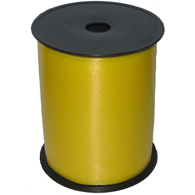 Желтая лента для воздушных шаров / 0,5 см * 500 м /1 шт. #1